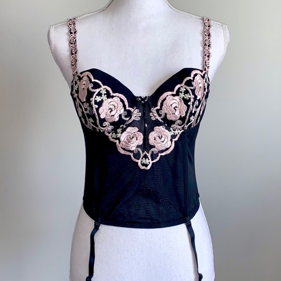 Fairytale Princess Embroidered Bustier Corset